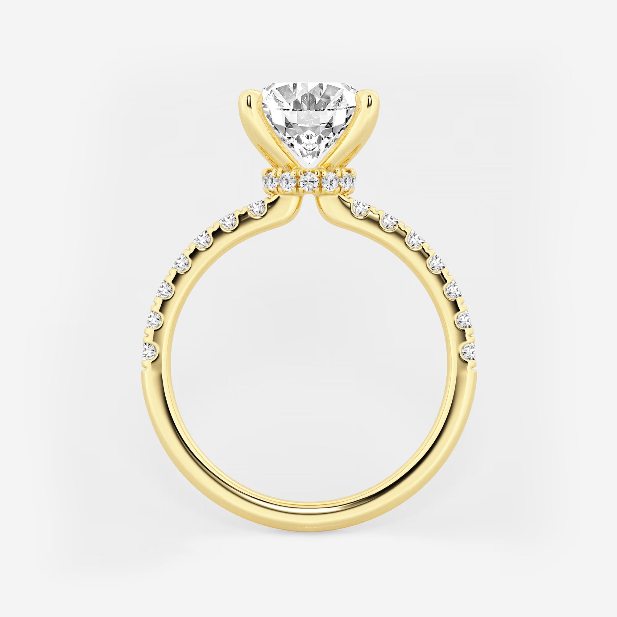 Oval Cut Solitaire Engagement Ring