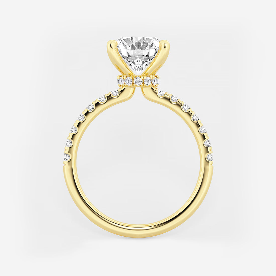 Oval Cut Solitaire Engagement Ring