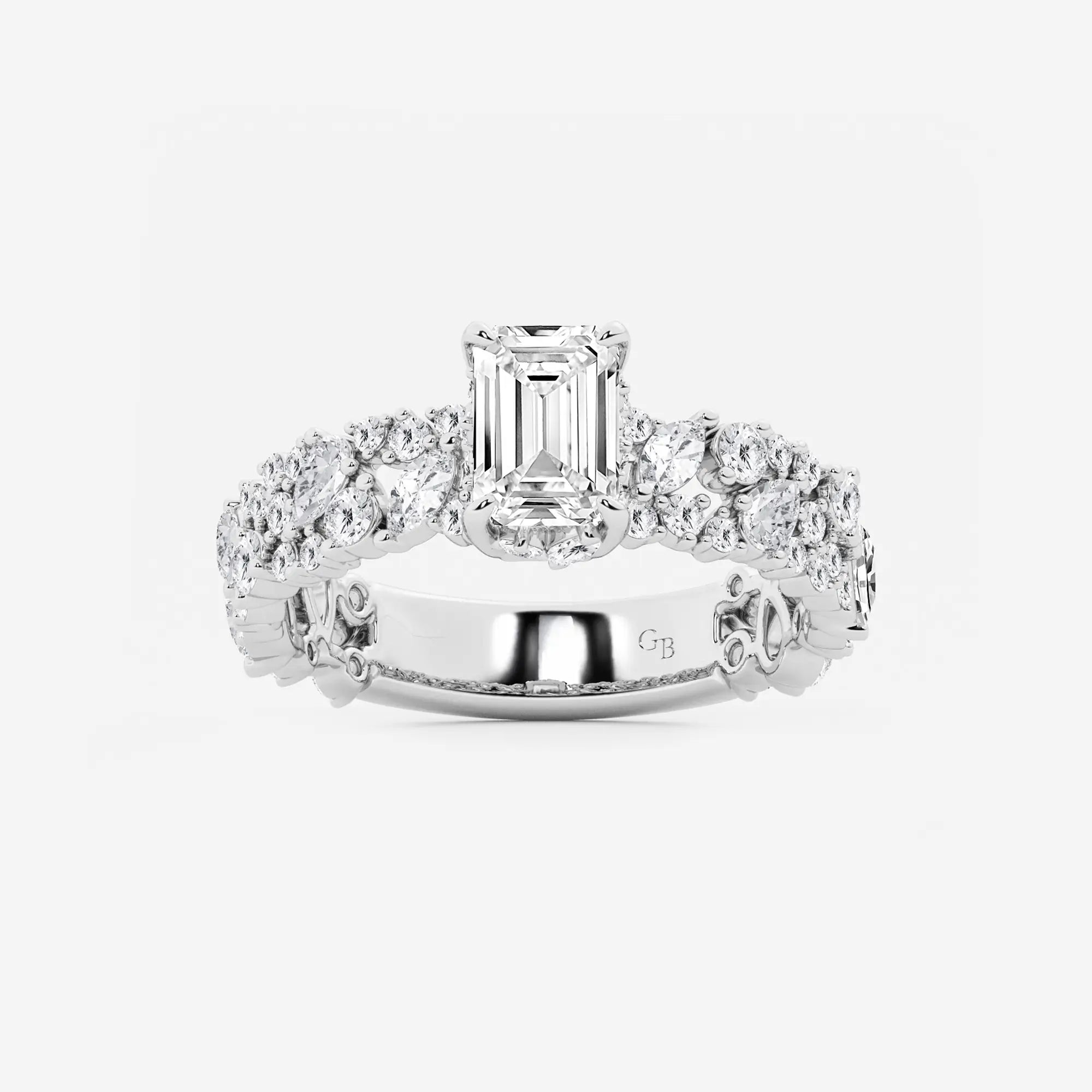 Emerald Cut Engagement Ring