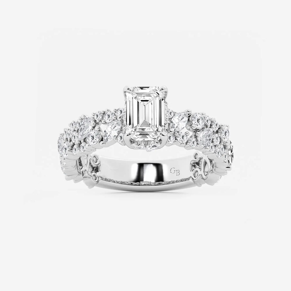Emerald Cut Engagement Ring