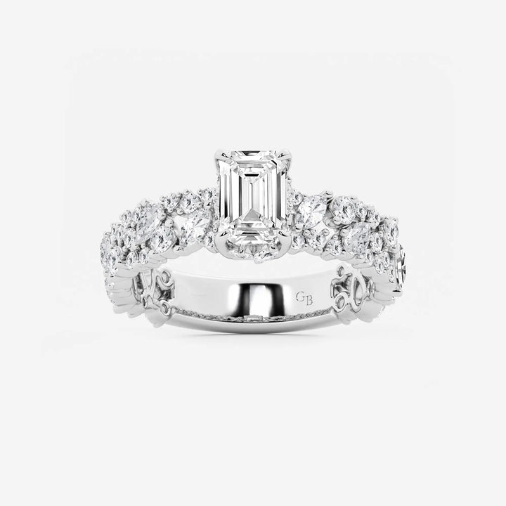 Emerald Cut Engagement Ring
