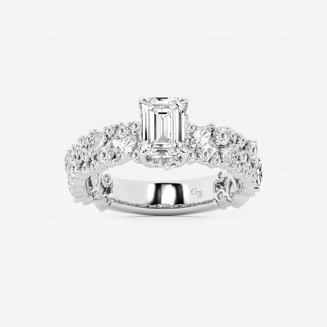 Emerald Cut Engagement Ring