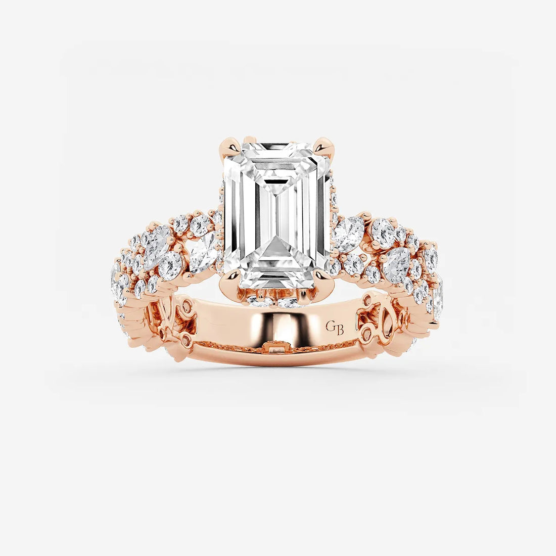 Emerald Cut Engagement Ring