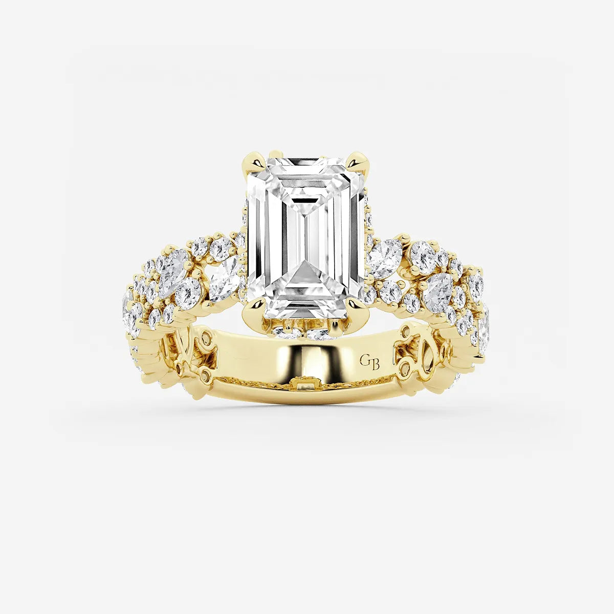 Emerald Cut Engagement Ring