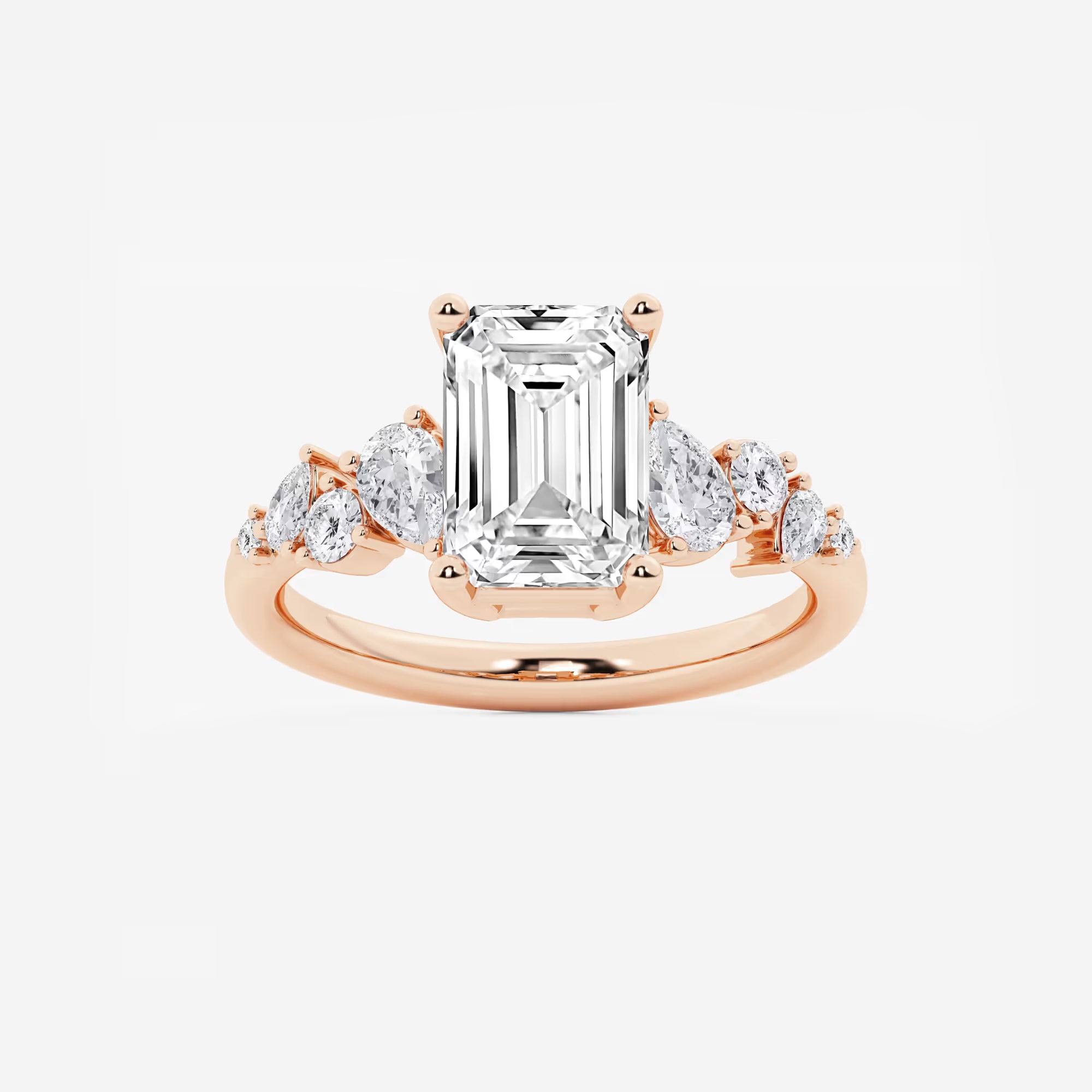 Emerald Cut Engagement Ring