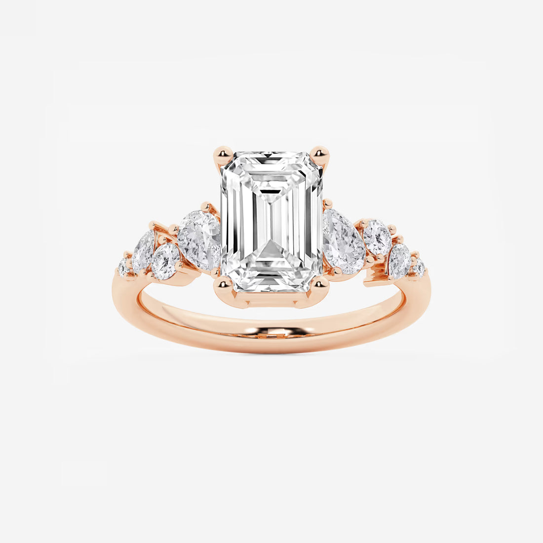 Emerald Cut Engagement Ring