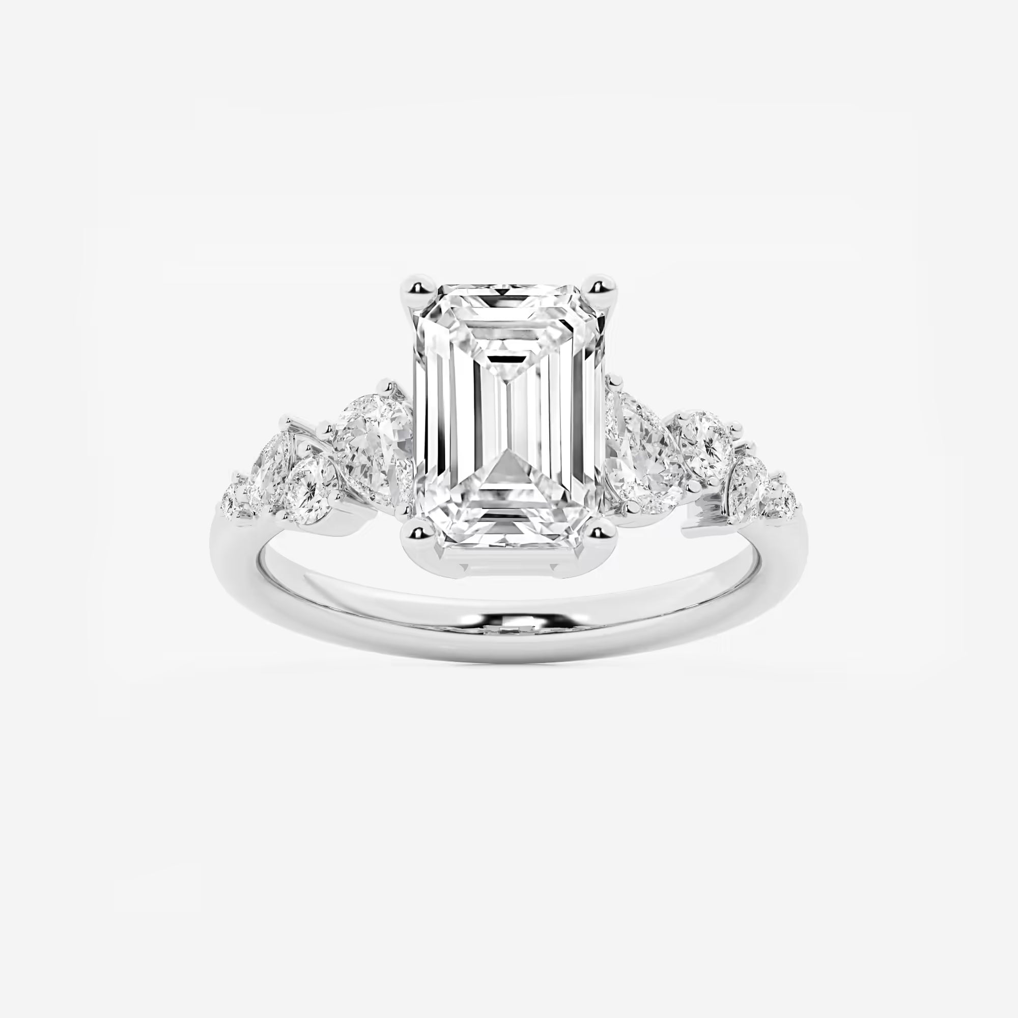 Emerald Cut Engagement Ring