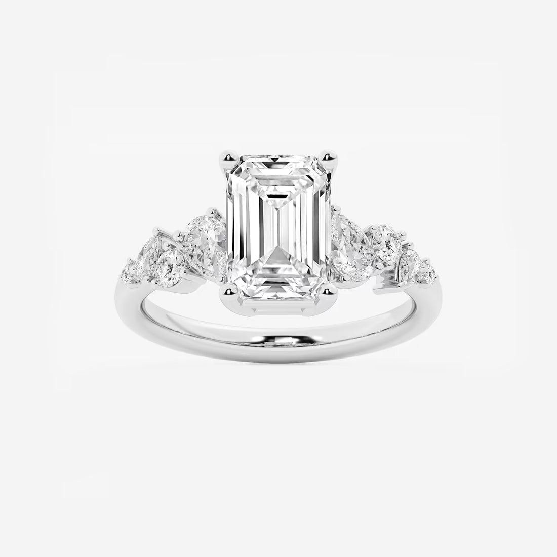 Emerald Cut Engagement Ring