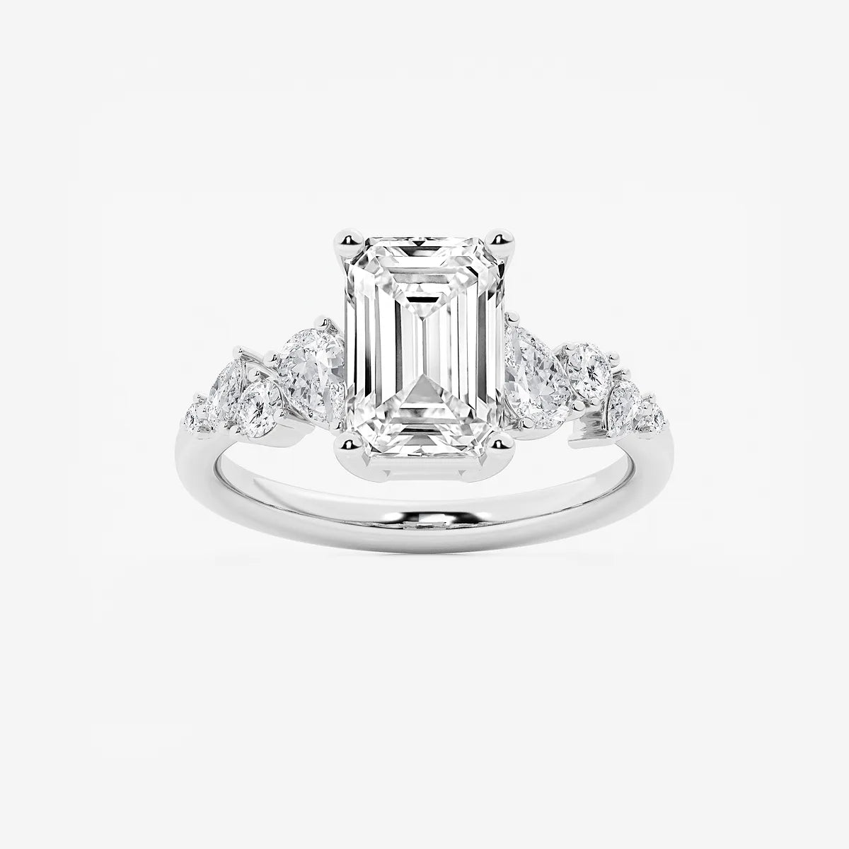 Emerald Cut Engagement Ring