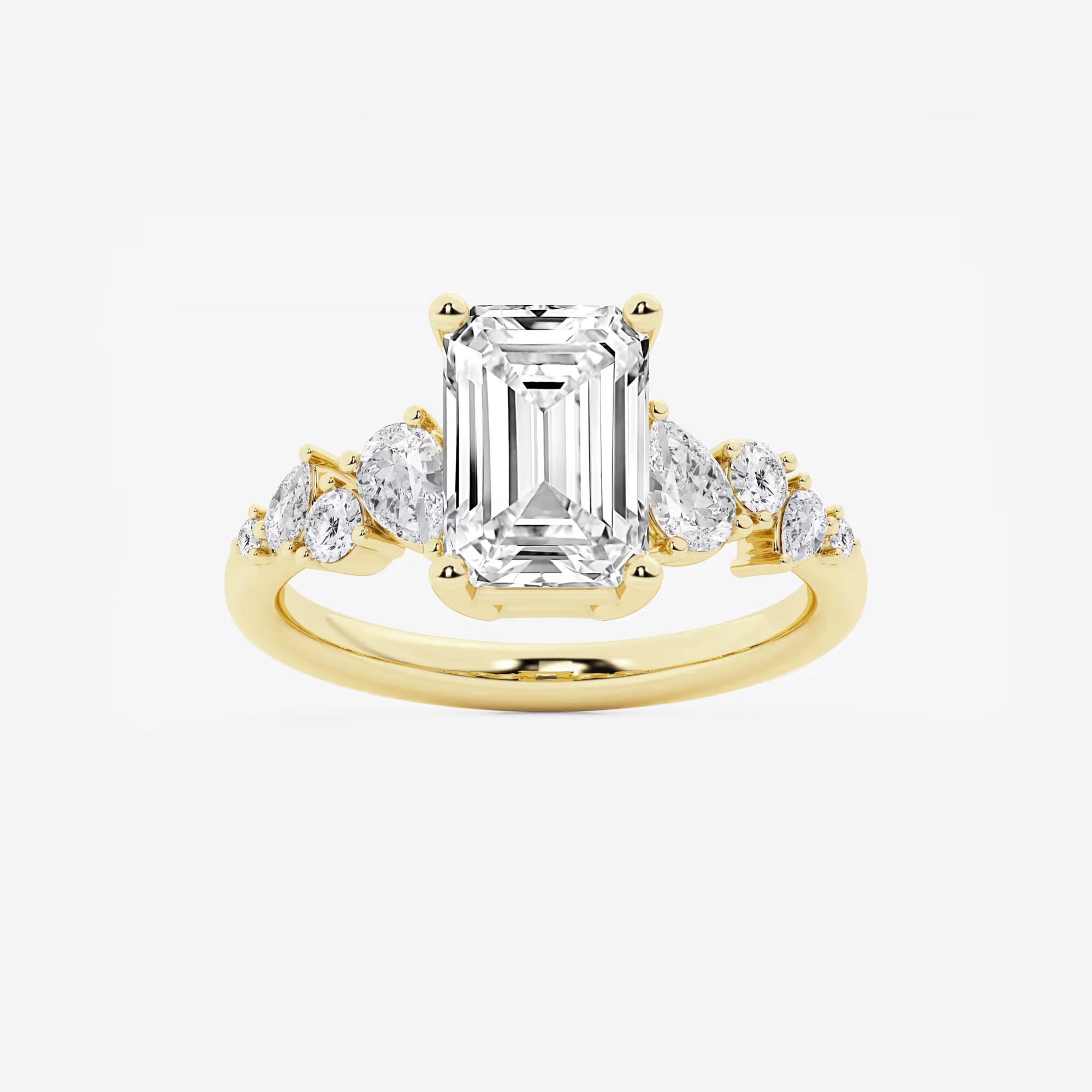 Emerald Cut Engagement Ring