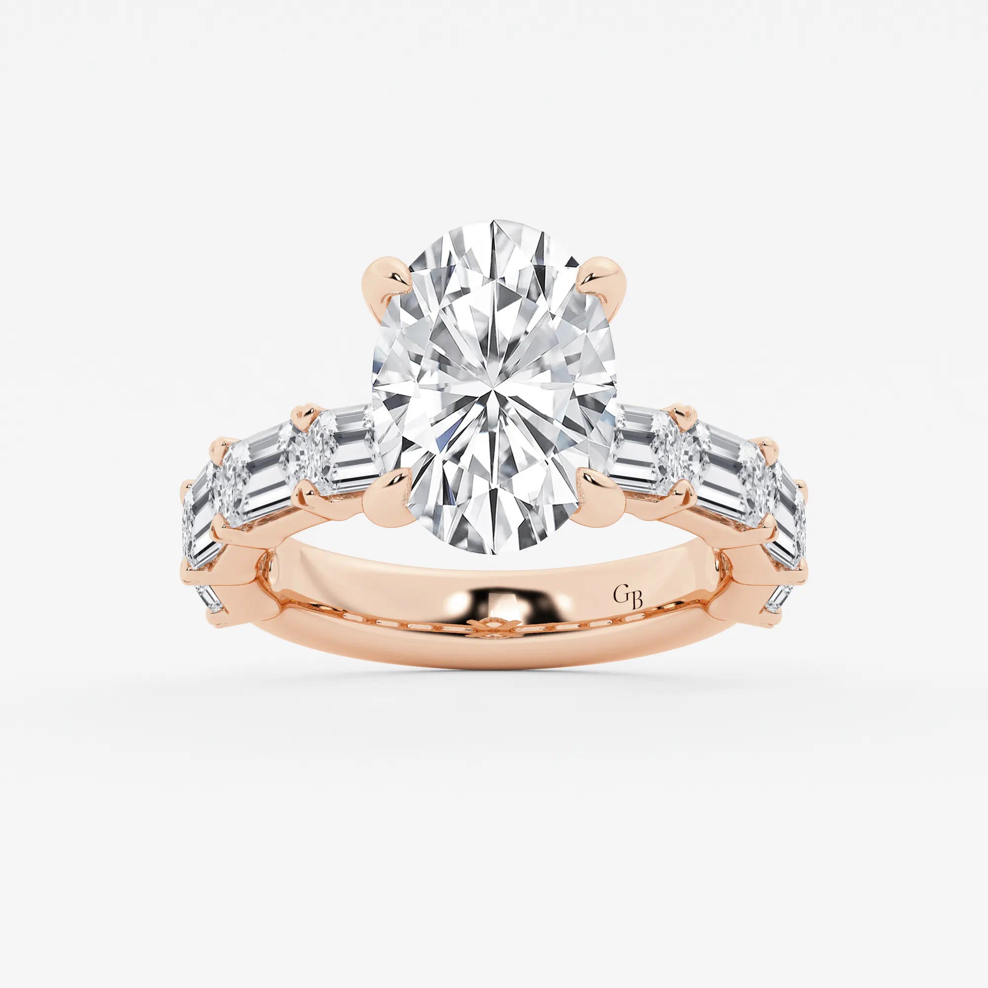 Oval Cut Engagement Ring