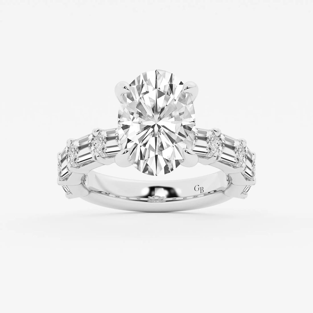 Oval Cut Engagement Ring