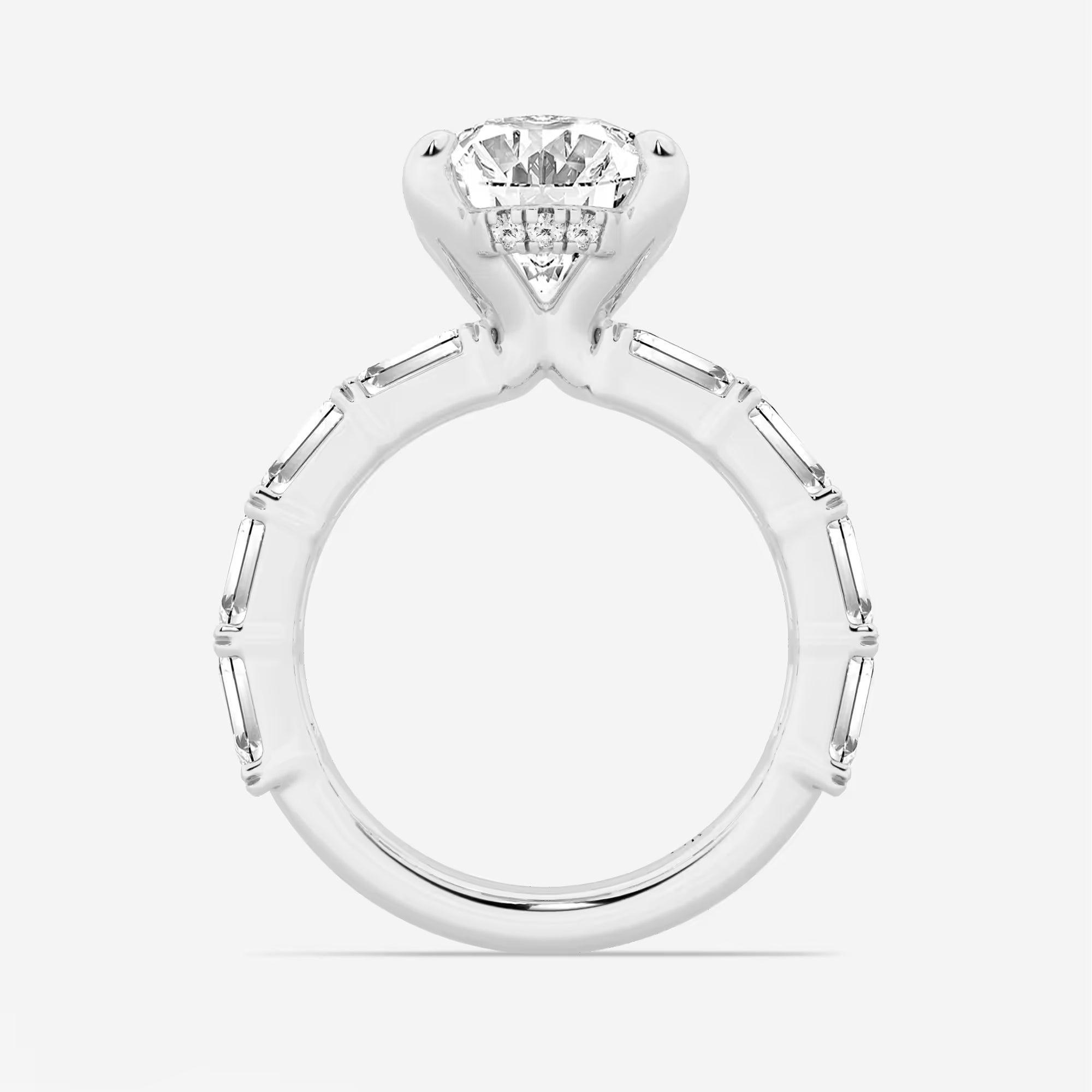 Oval Cut Engagement Ring