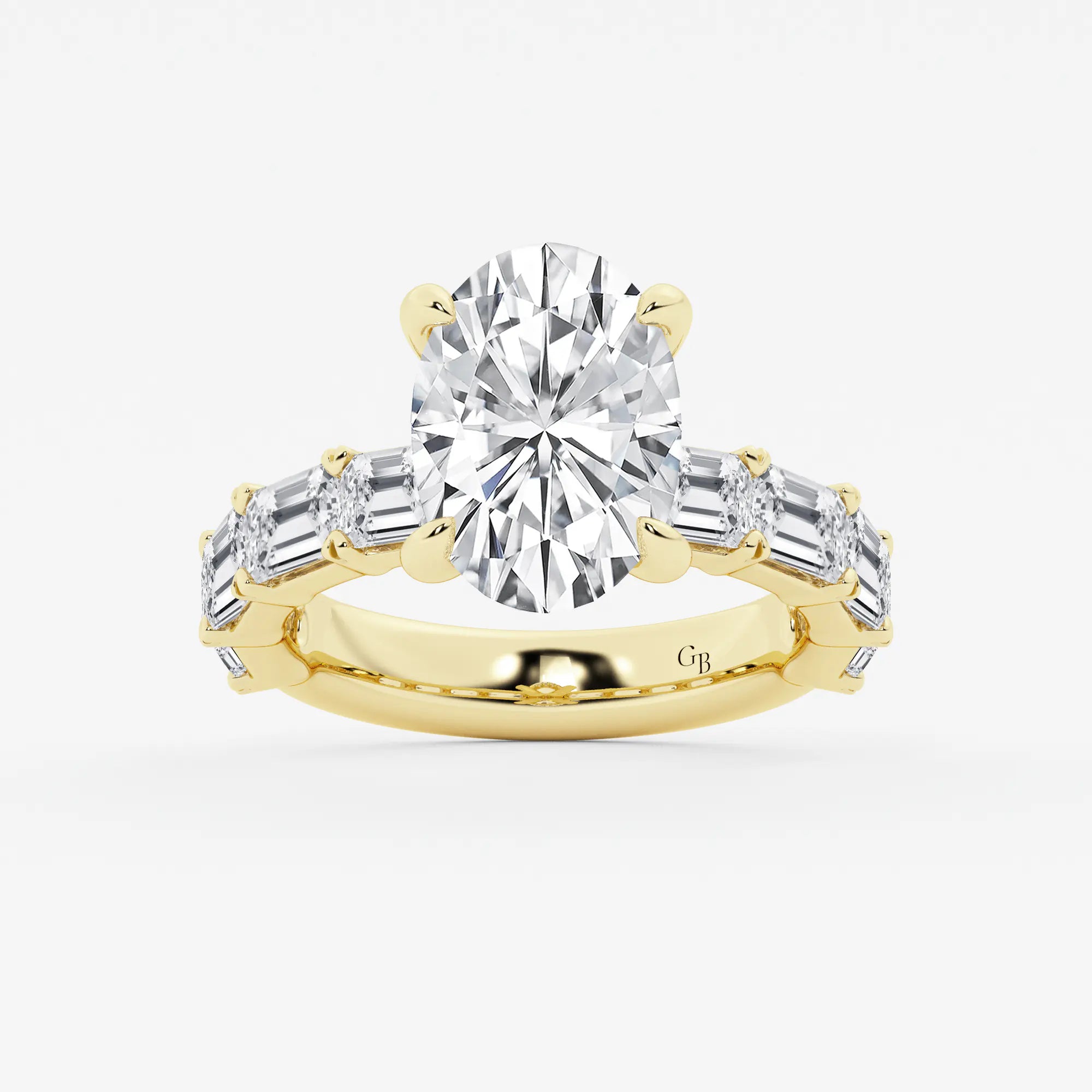 Oval Cut Engagement Ring
