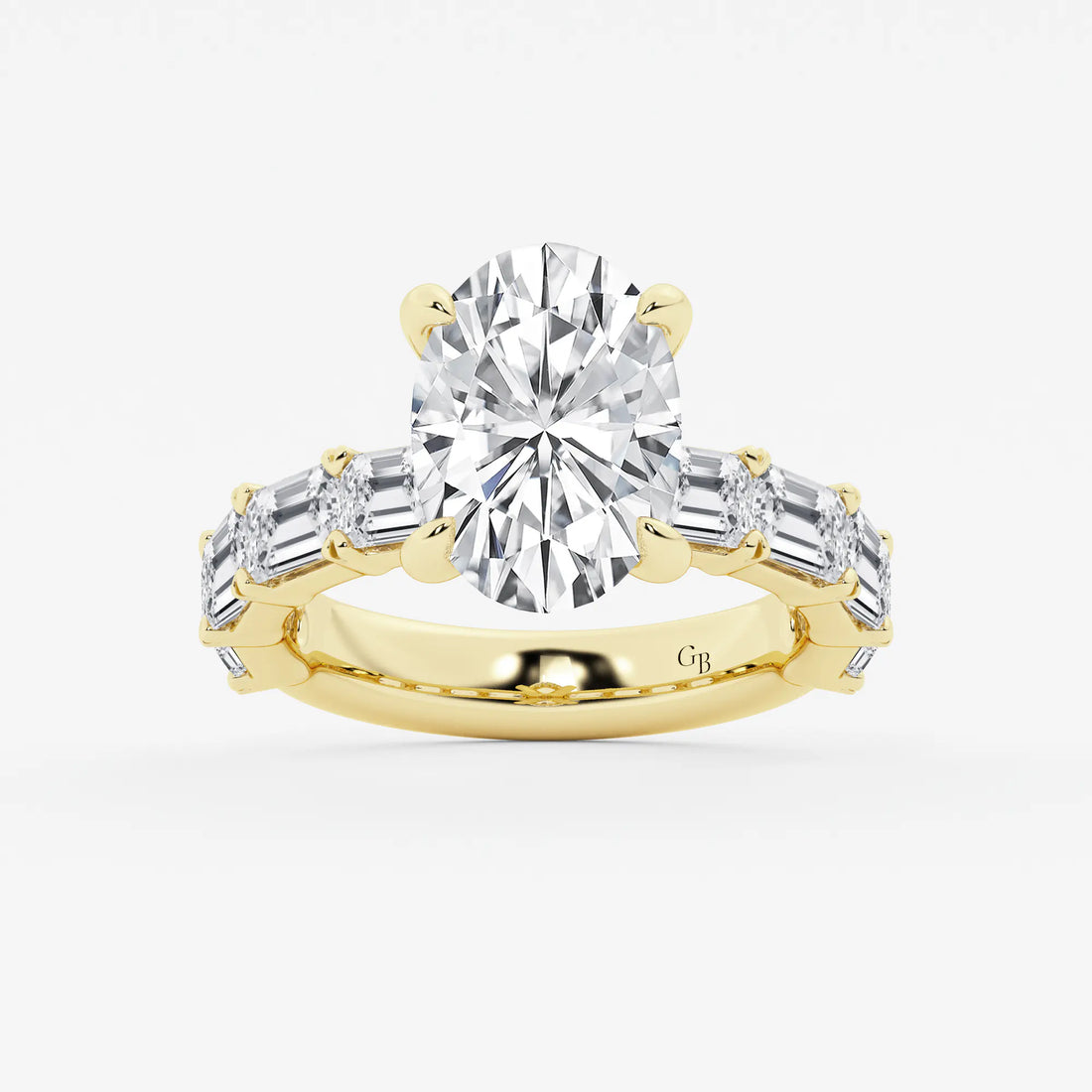Oval Cut Engagement Ring