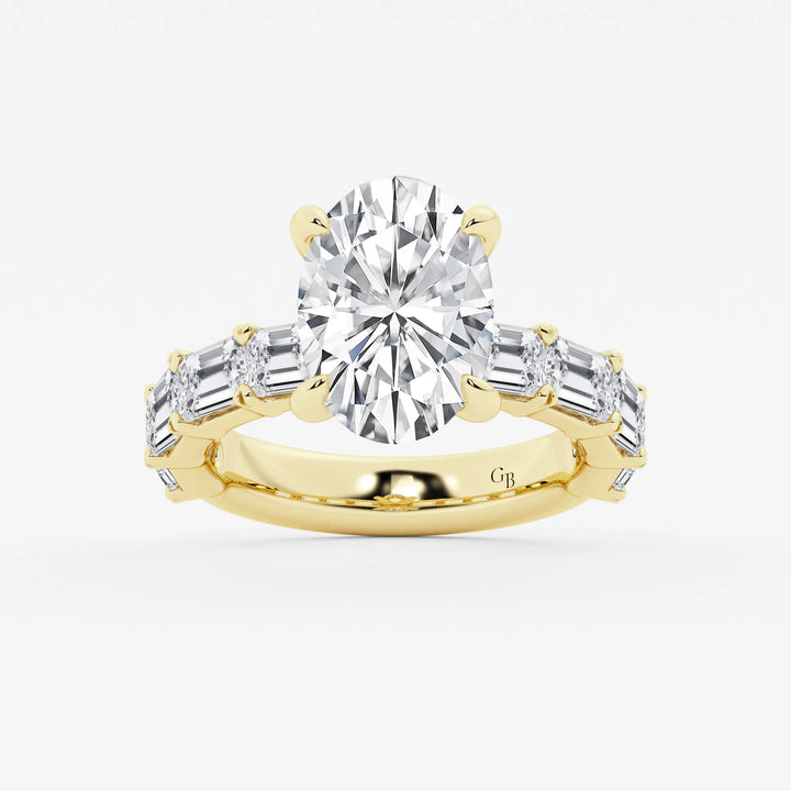 Oval Cut Engagement Ring
