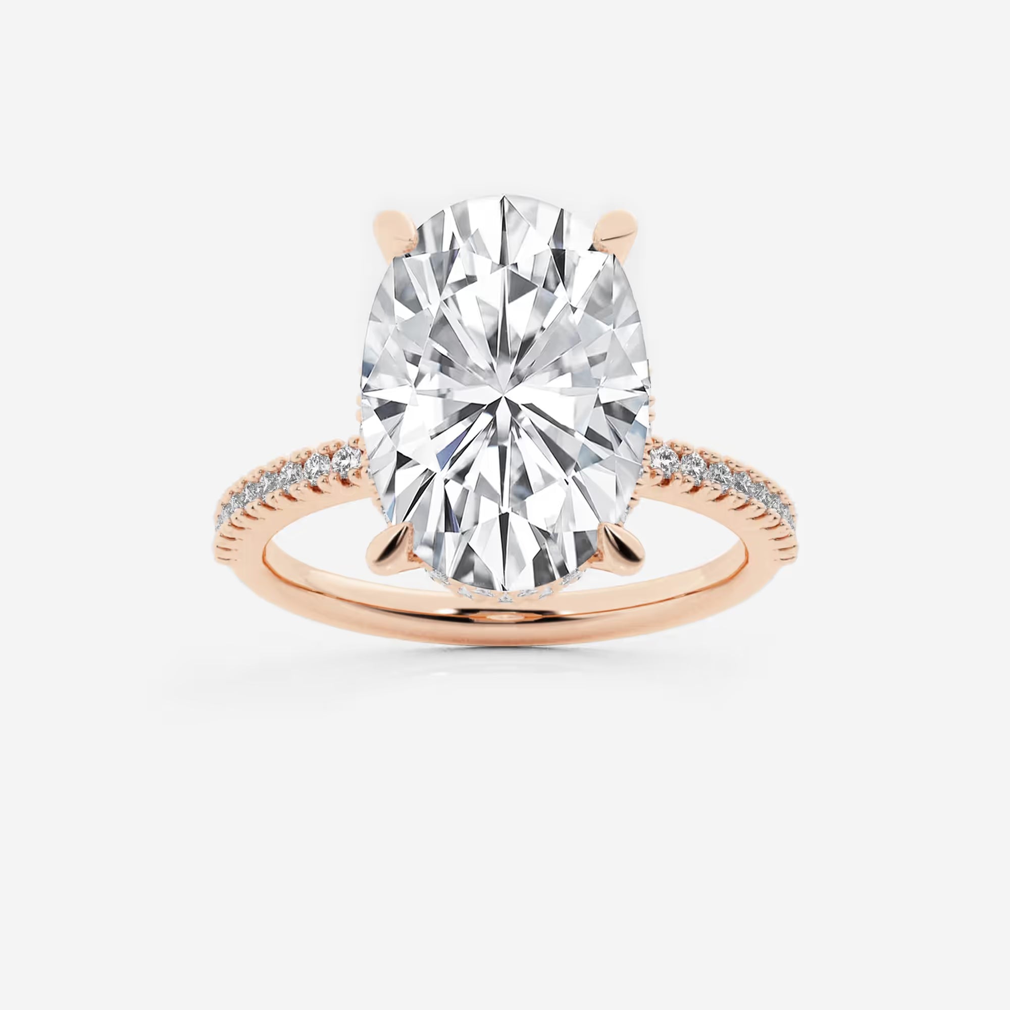 Oval Cut Solitaire Engagement Ring