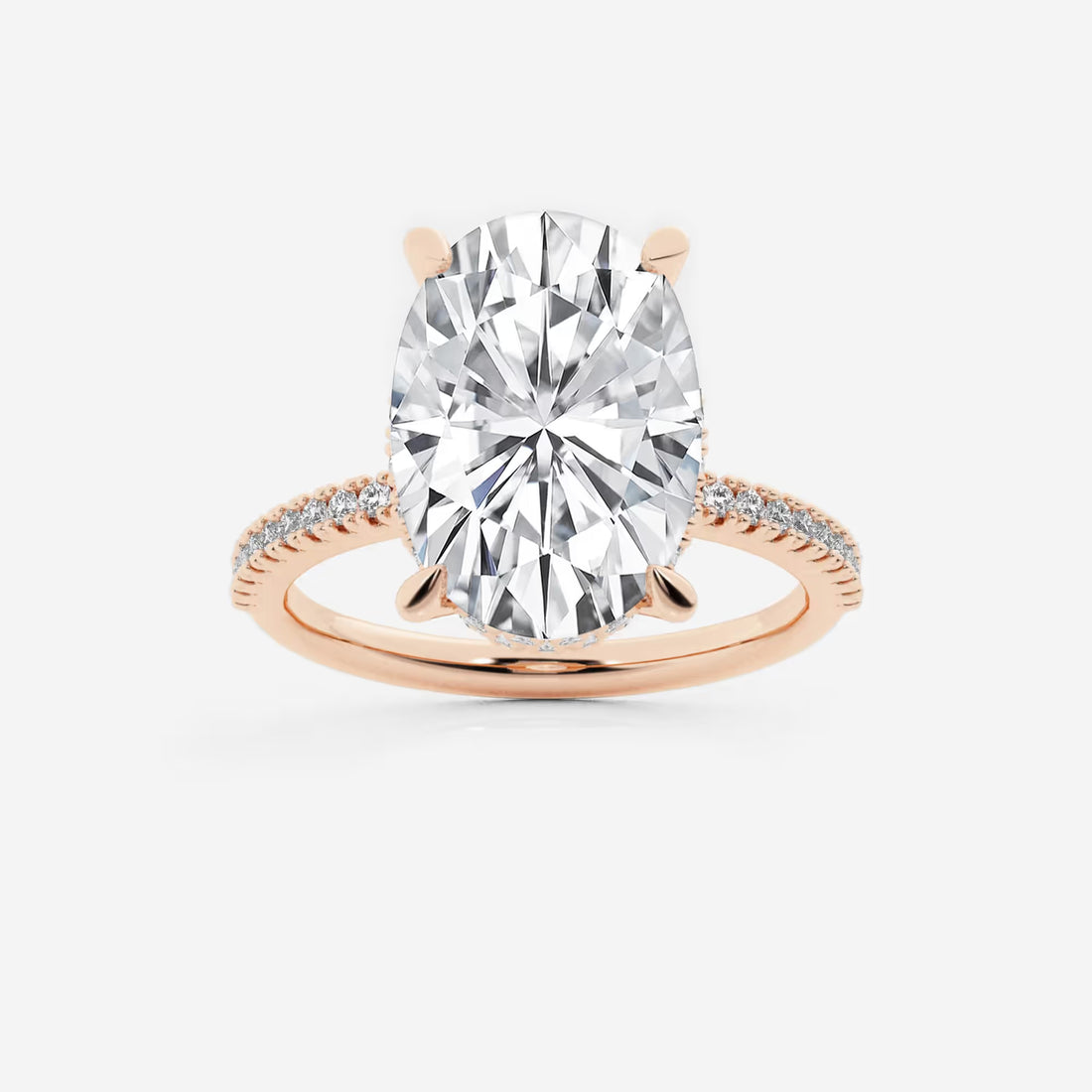 Oval Cut Solitaire Engagement Ring
