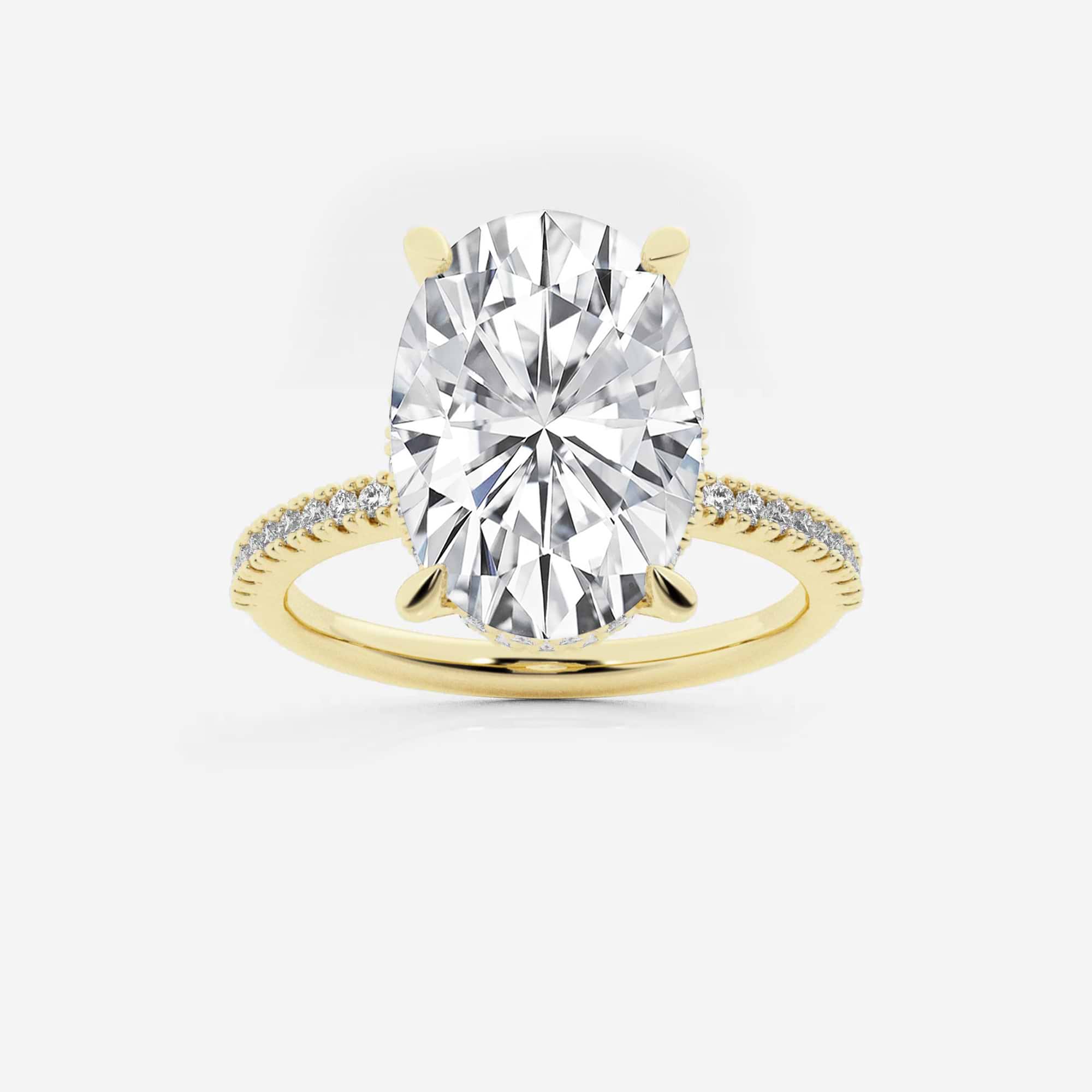 Oval Cut Solitaire Engagement Ring