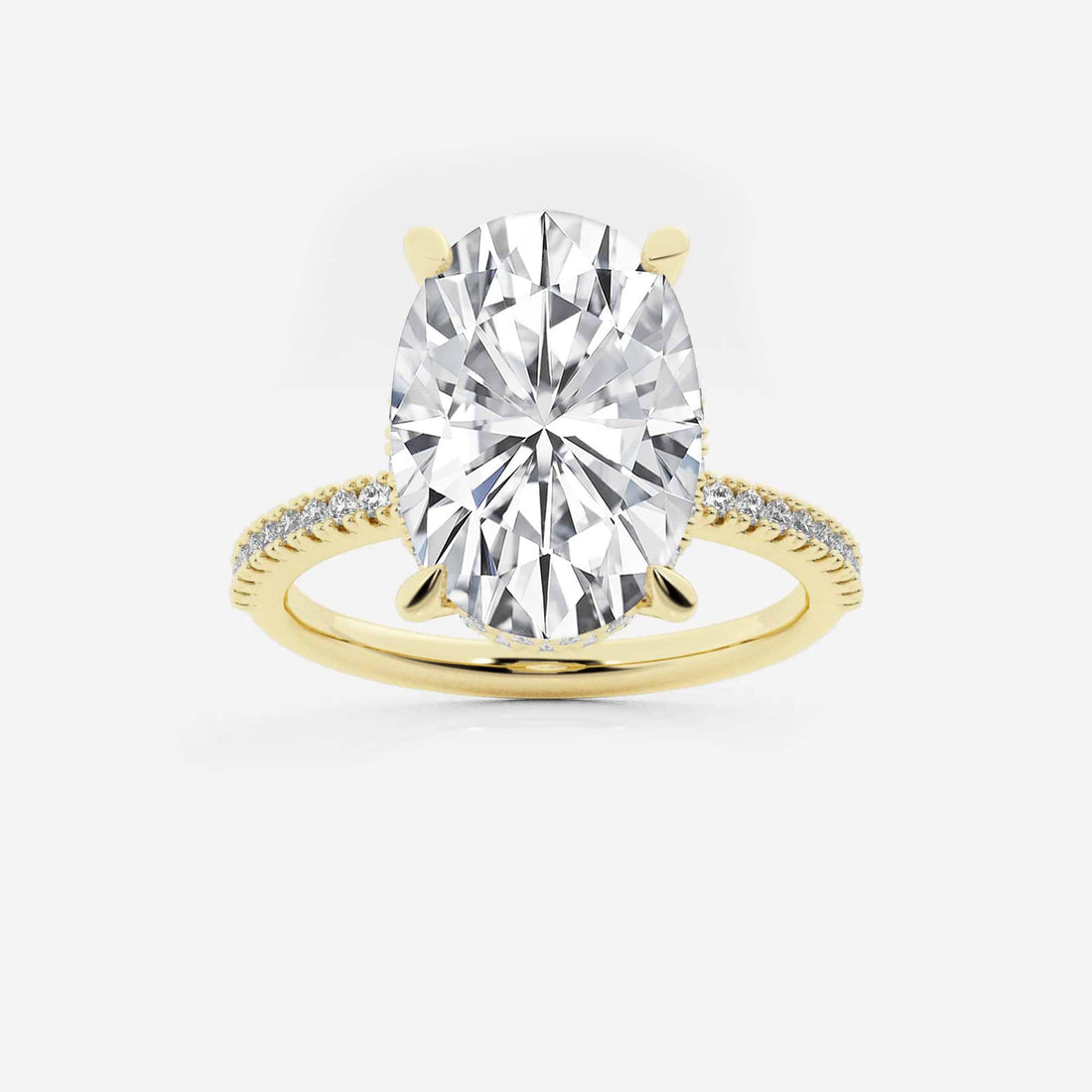 Oval Cut Solitaire Engagement Ring