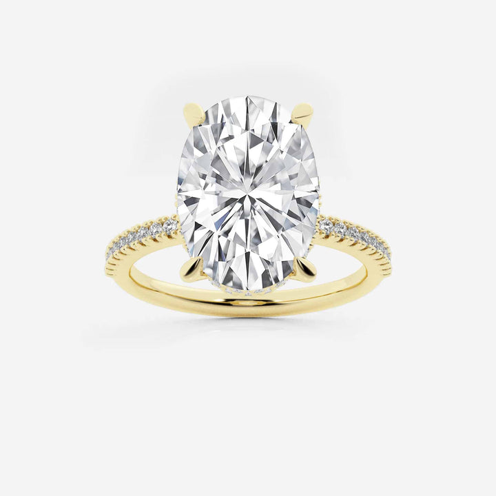 Oval Cut Solitaire Engagement Ring