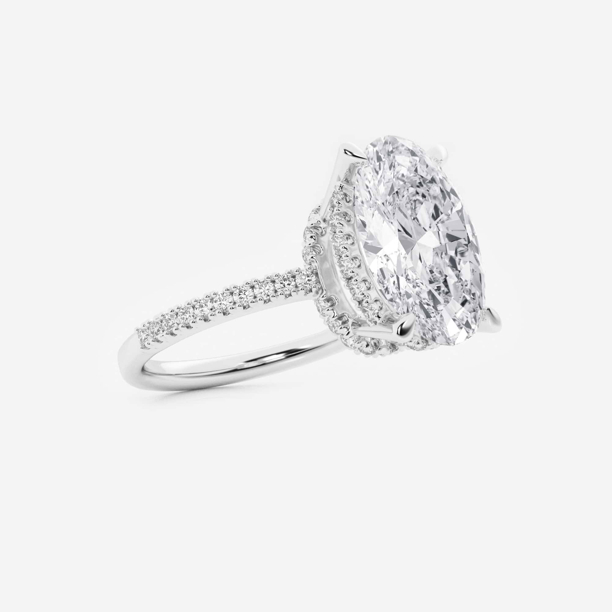 Oval Cut Solitaire Engagement Ring