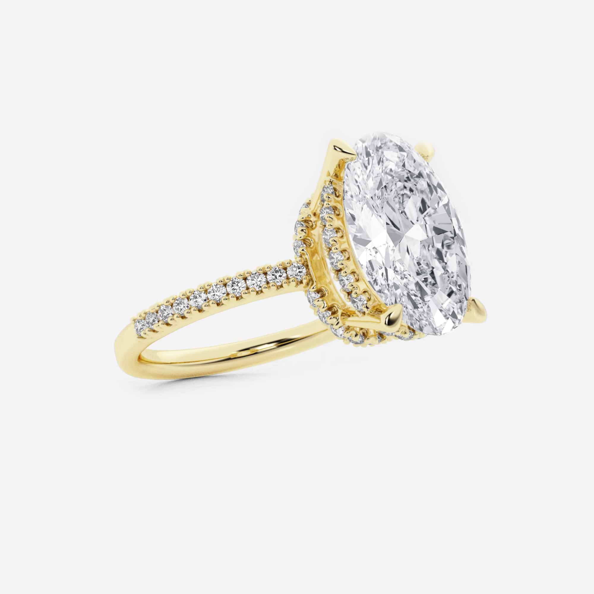 Oval Cut Solitaire Engagement Ring