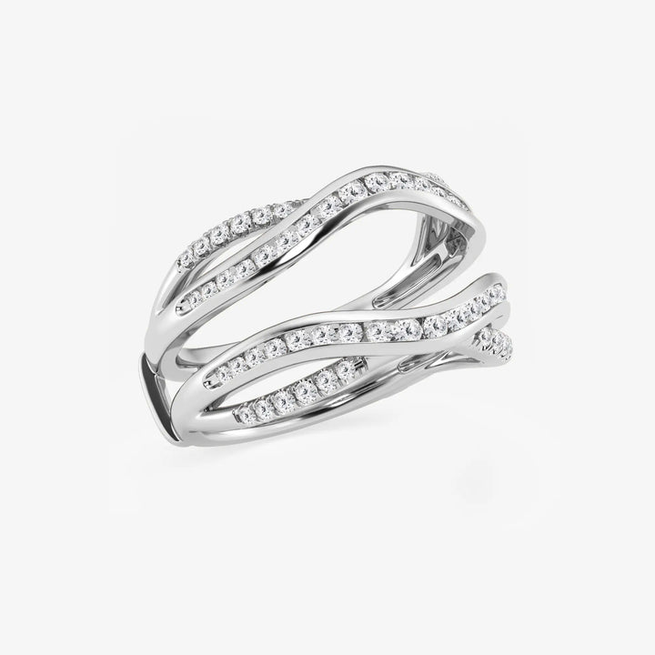 Channélia Round Lab-Grown Diamond Channel Set Ring Enhancer