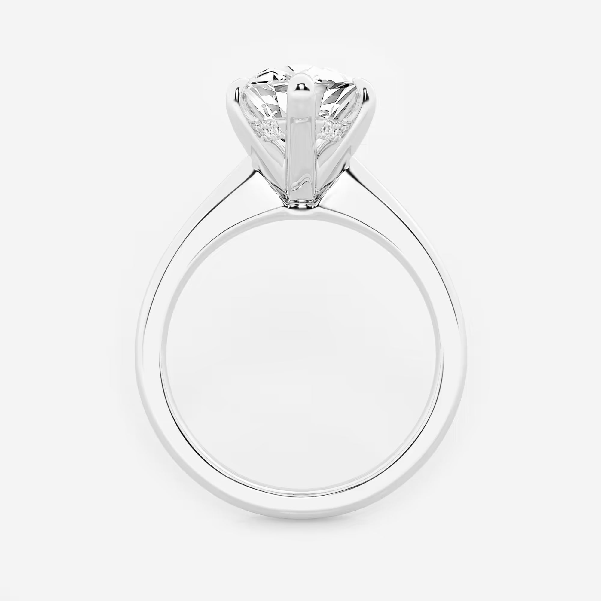 Elysia Marquise Lab-Grown Diamond Hidden Halo Engagement Ring