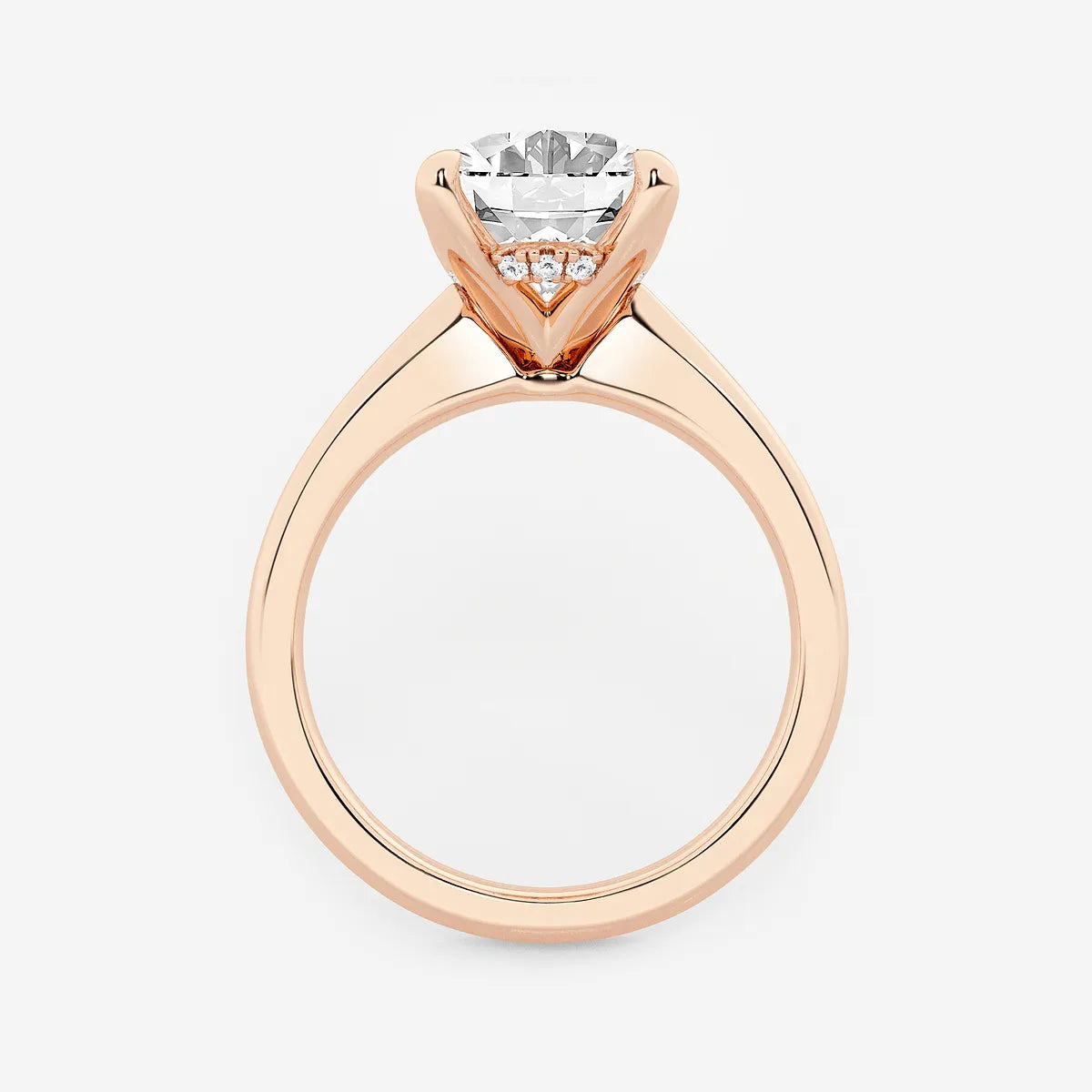Oval Cut Solitaire Engagement Ring