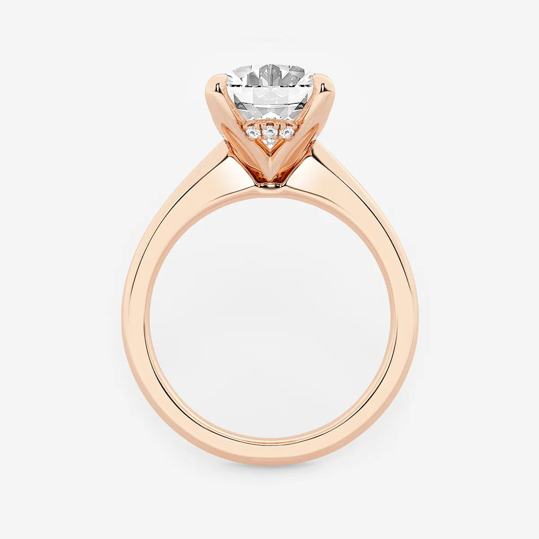 Oval Cut Solitaire Engagement Ring