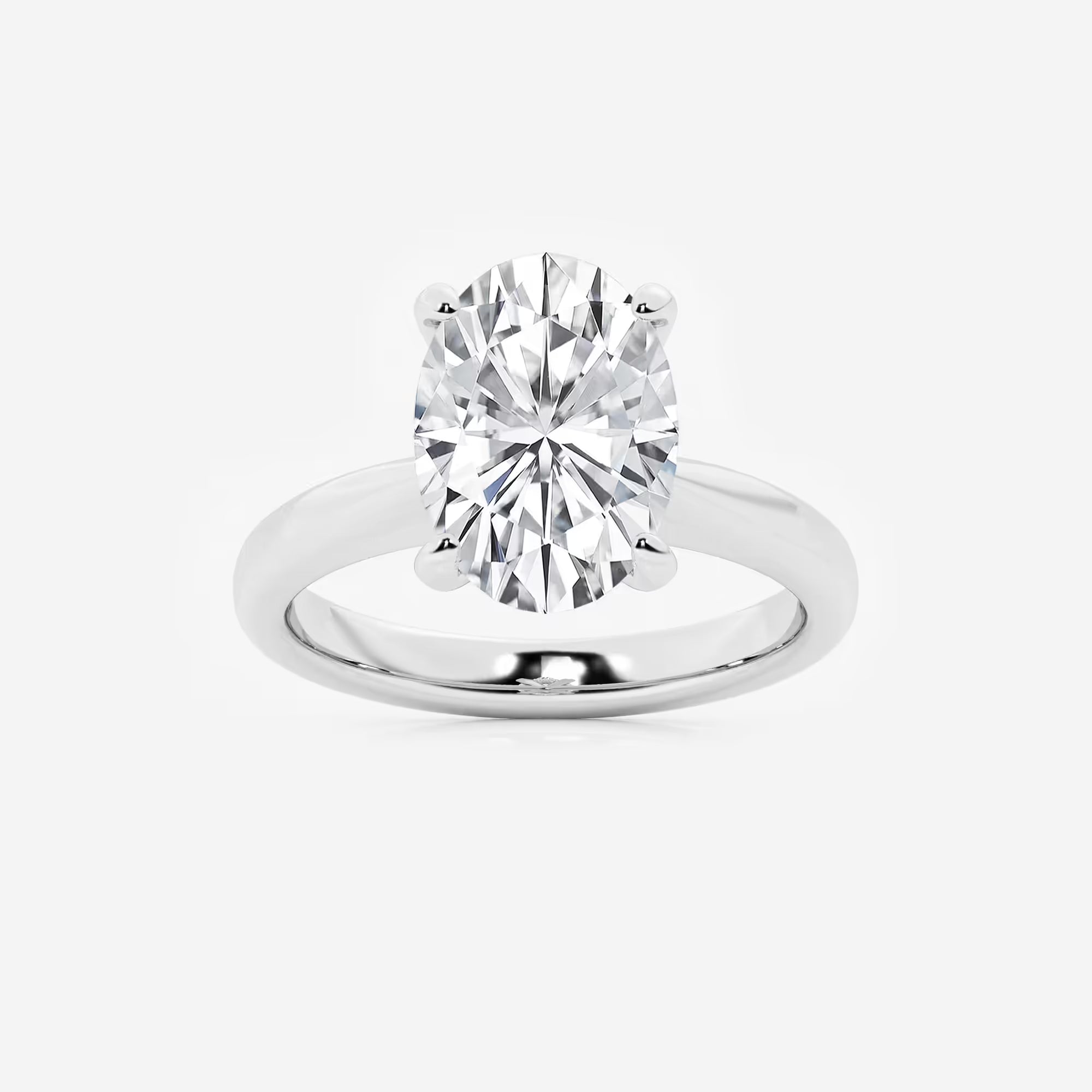 Oval Cut Solitaire Engagement Ring