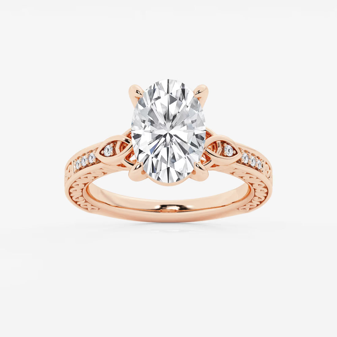 Oval Cut Solitaire Engagement Ring