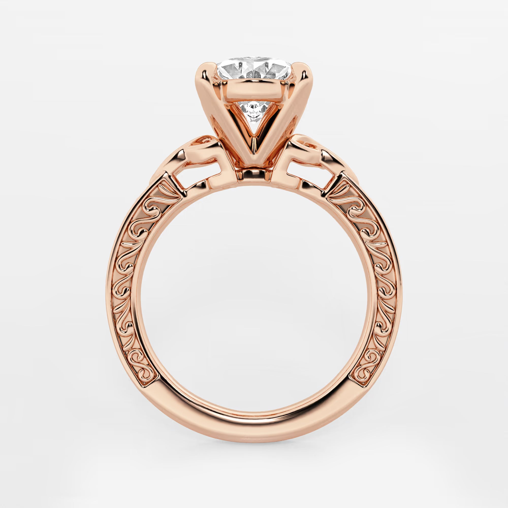 Oval Cut Solitaire Engagement Ring