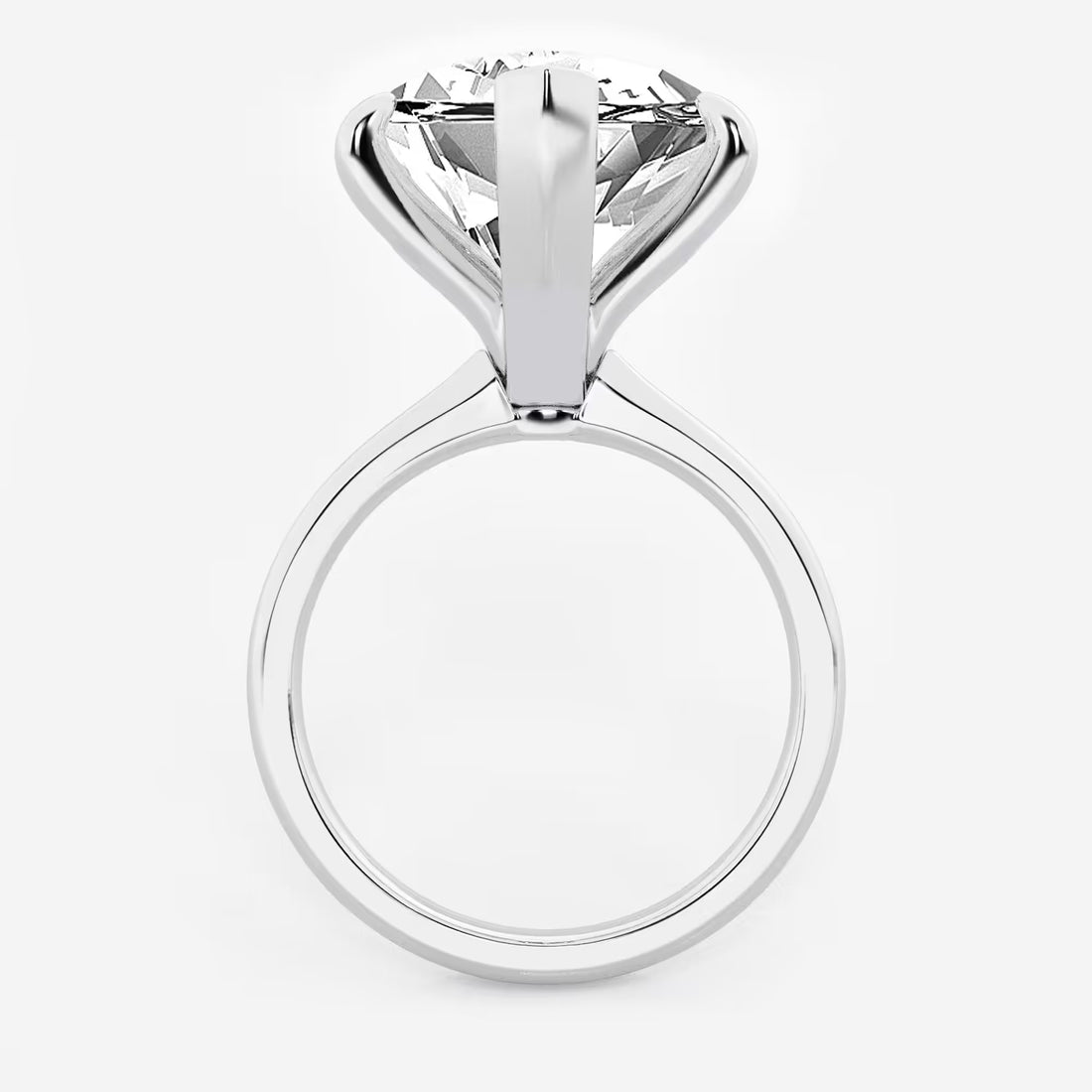 Amora Petite Heart Cut Lab-Grown Diamond Solitaire Engagement Ring