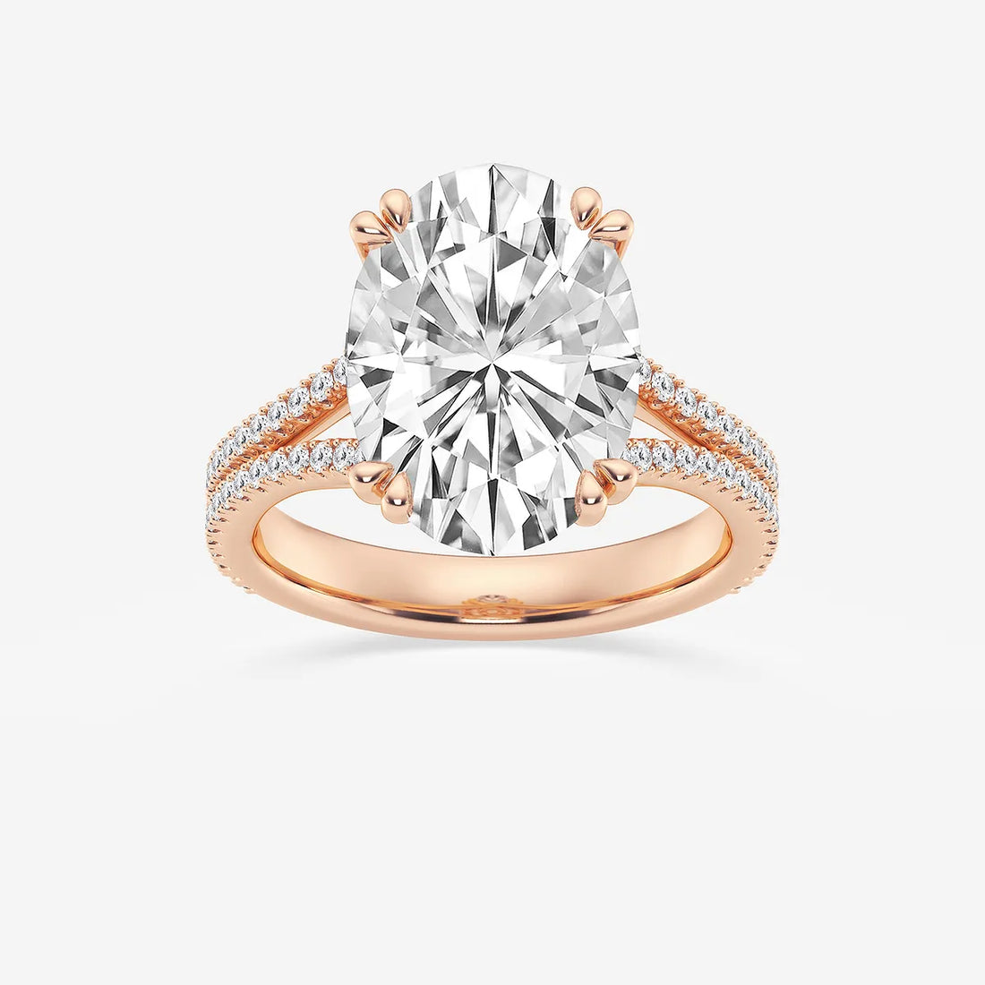 Oval Cut Solitaire Engagement Ring