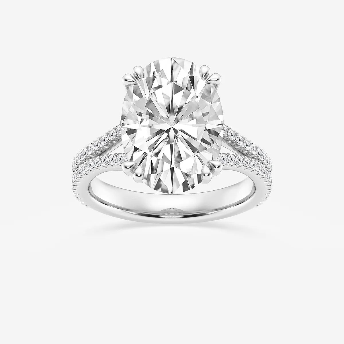 Oval Cut Solitaire Engagement Ring