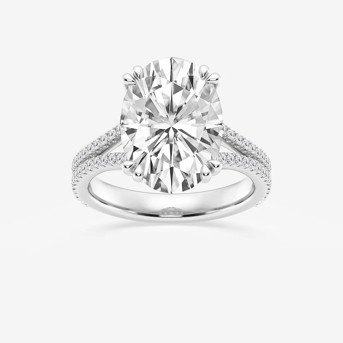 Oval Cut Solitaire Engagement Ring