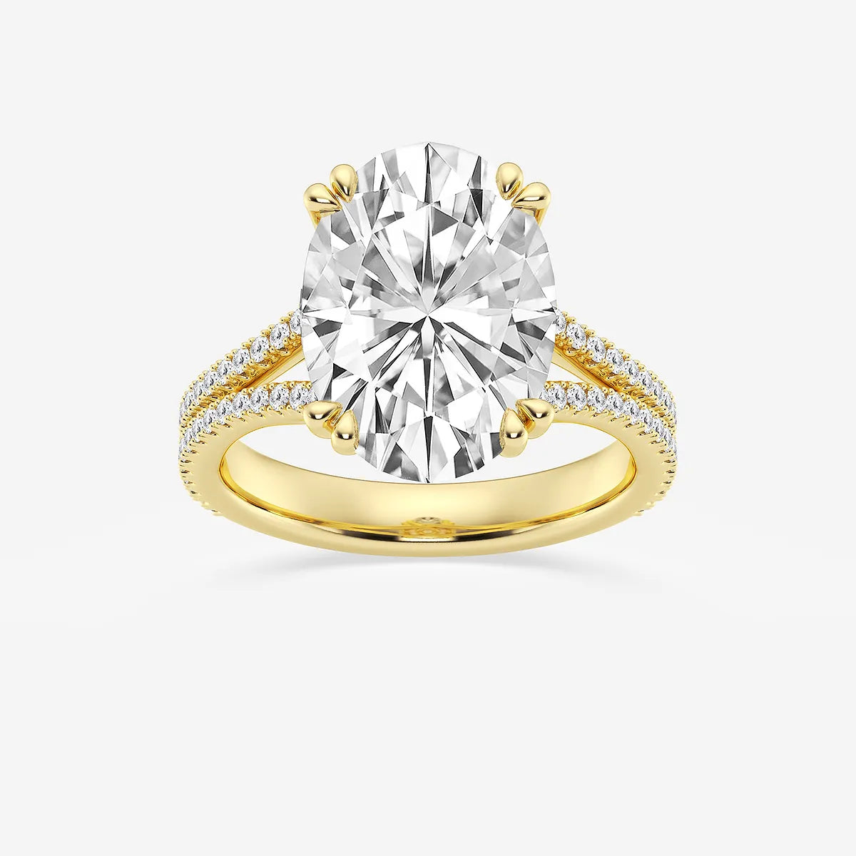 Oval Cut Solitaire Engagement Ring
