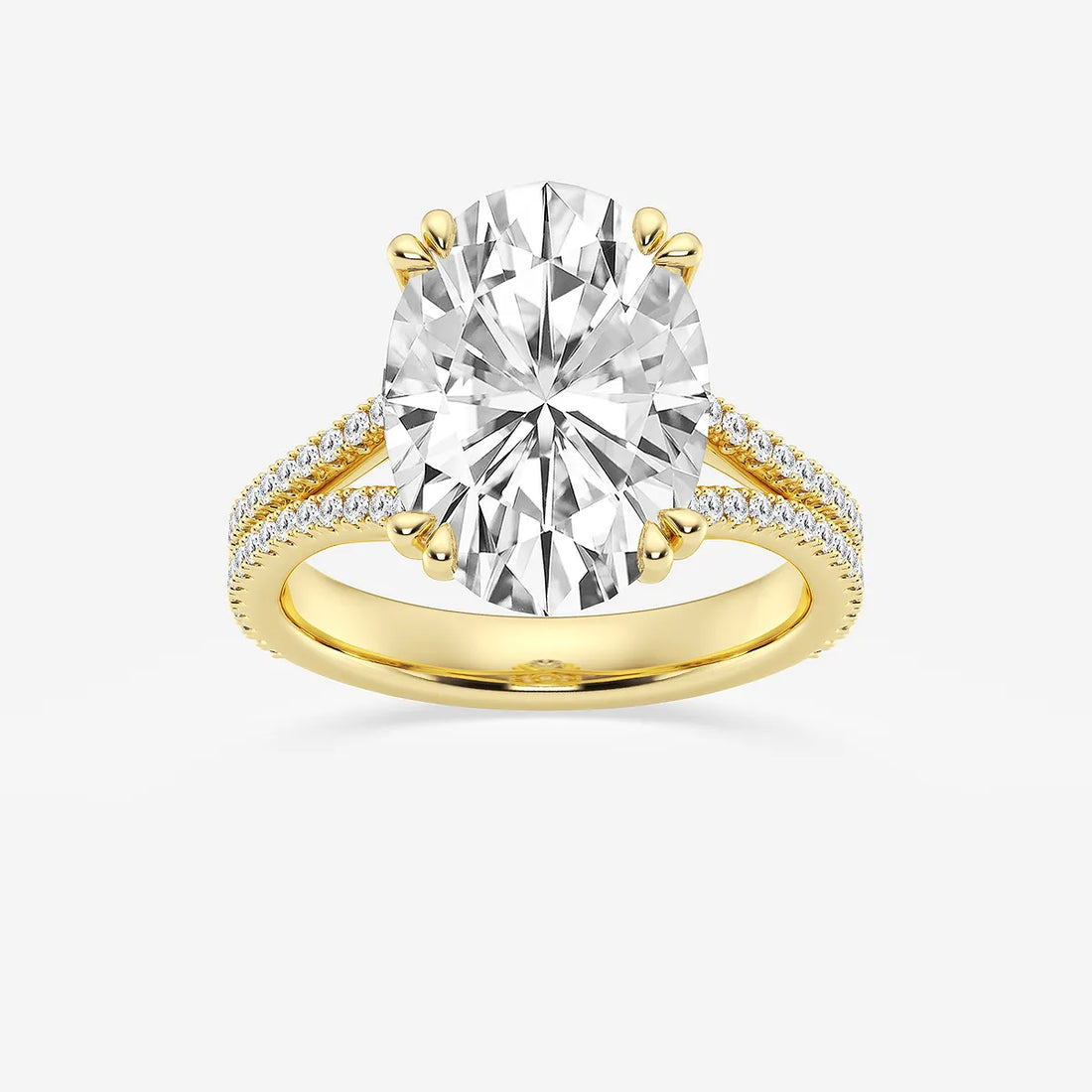 Oval Cut Solitaire Engagement Ring