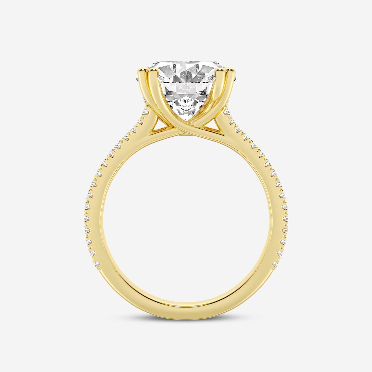 Oval Cut Solitaire Engagement Ring