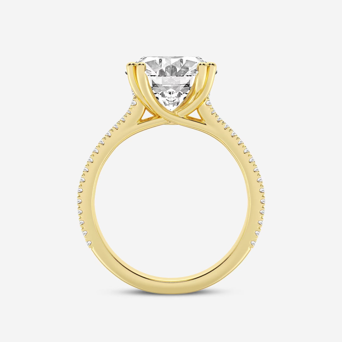 Oval Cut Solitaire Engagement Ring