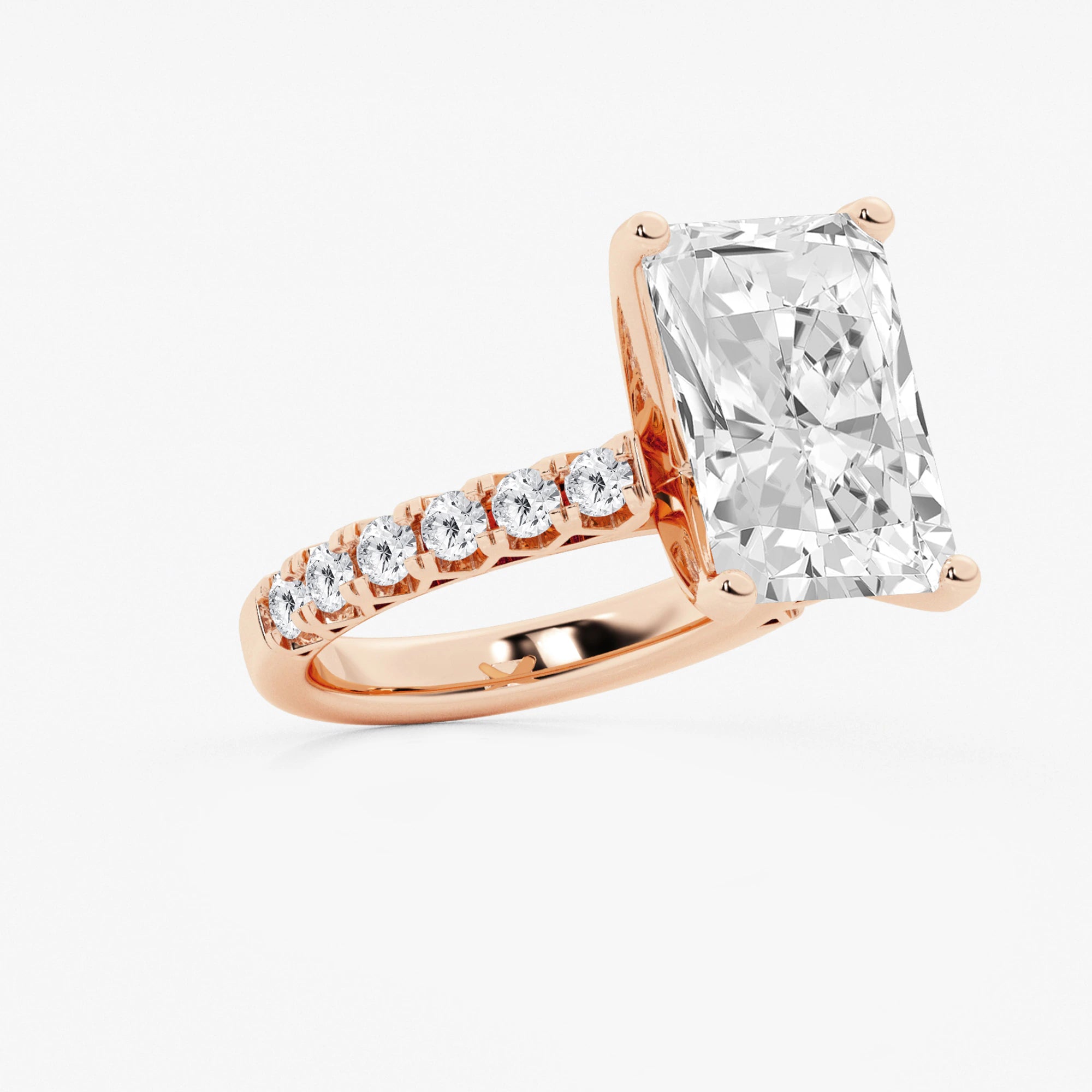 Regalia Lab-Grown Diamond Royal Crown Engagement Ring