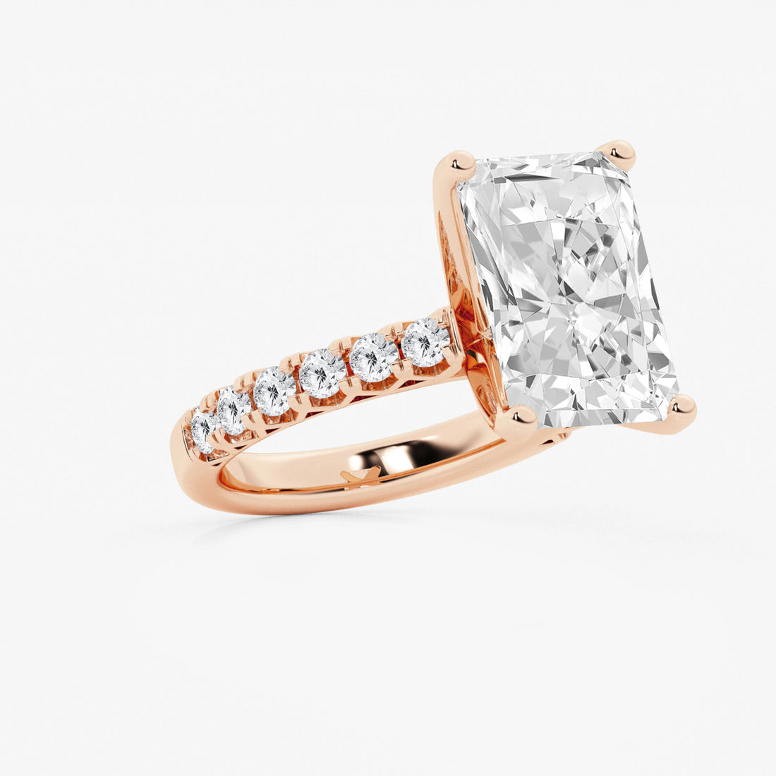 Regalia Lab-Grown Diamond Royal Crown Engagement Ring