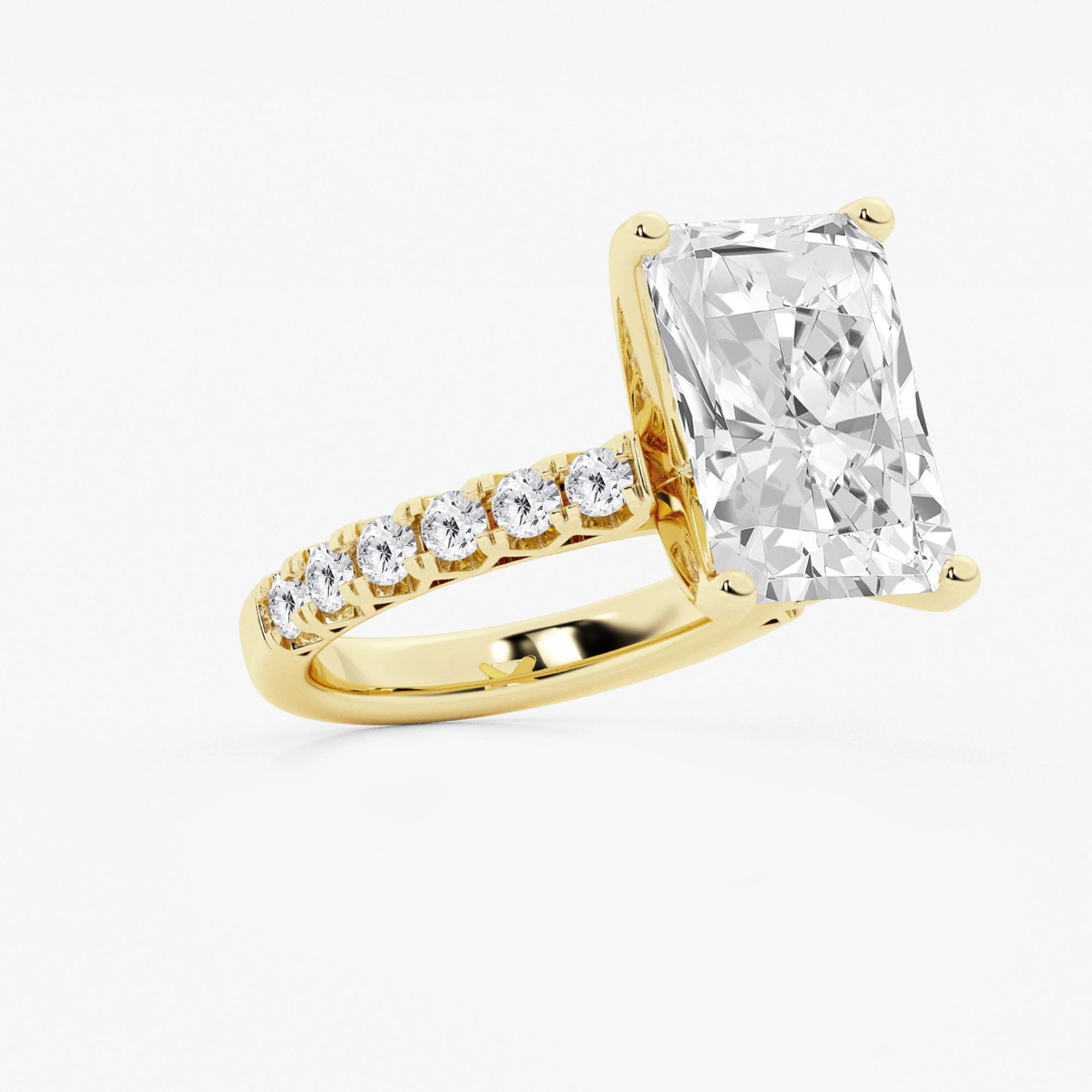 Regalia Lab-Grown Diamond Royal Crown Engagement Ring