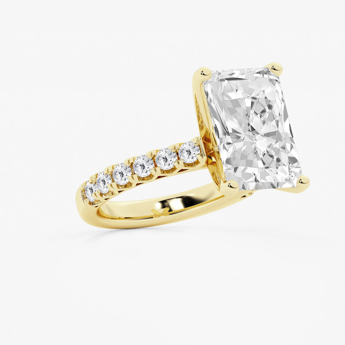 Regalia Lab-Grown Diamond Royal Crown Engagement Ring
