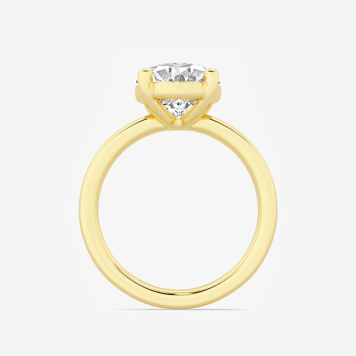 Oval Cut Lab-Grown Diamond Solitaire Engagement Ring
