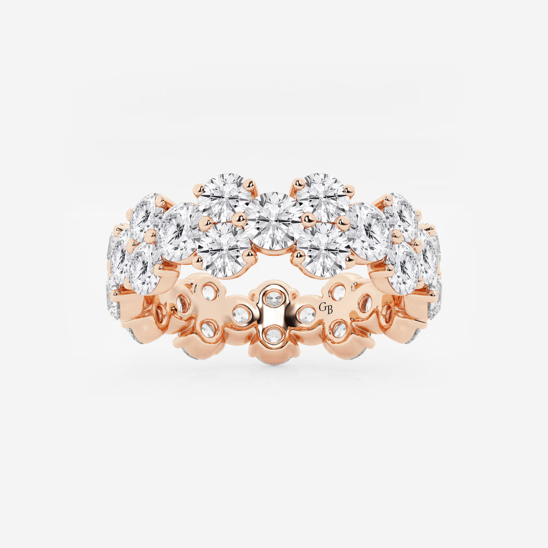 Floréa Garland Round Lab-Grown Diamond Eternity Band