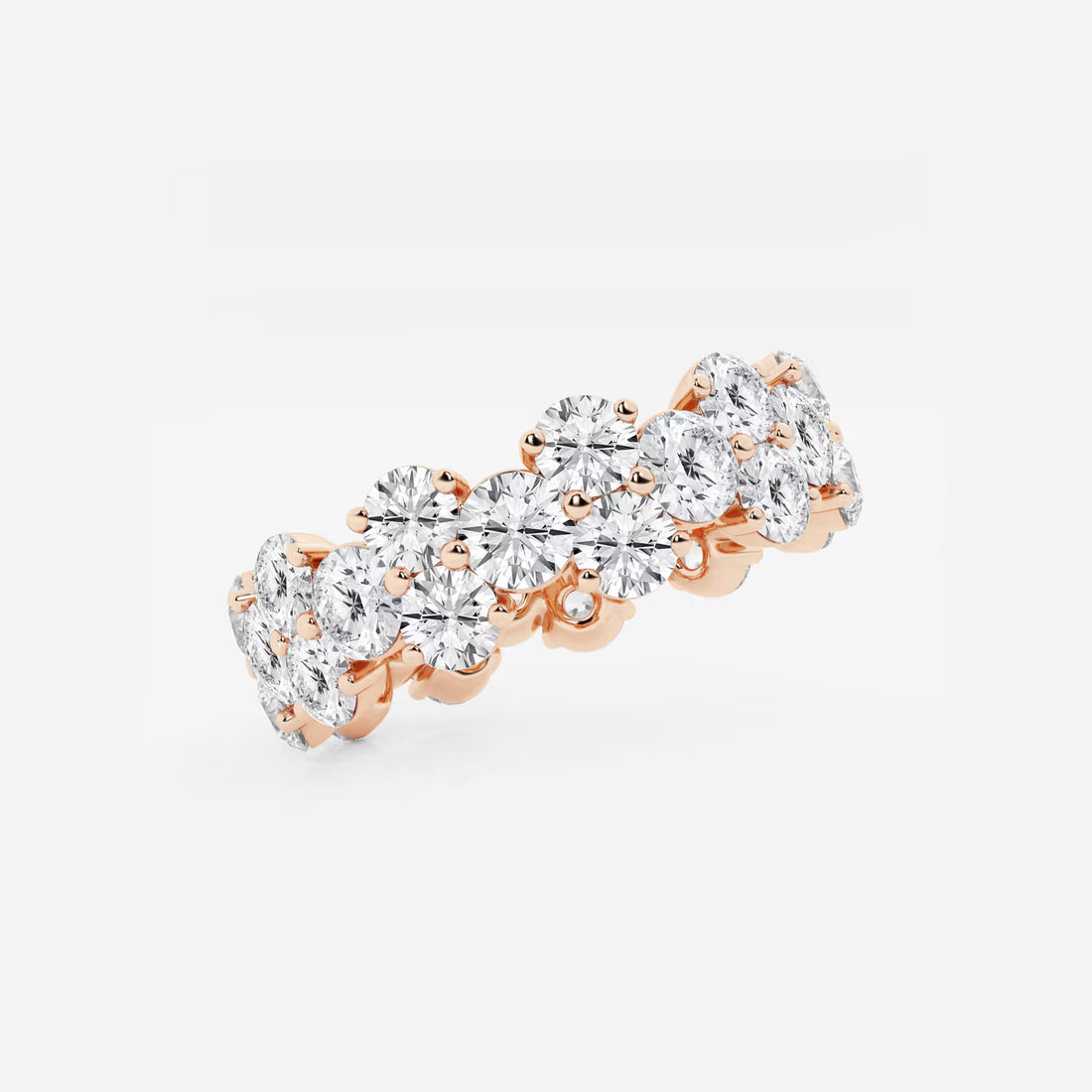 Floréa Garland Round Lab-Grown Diamond Eternity Band