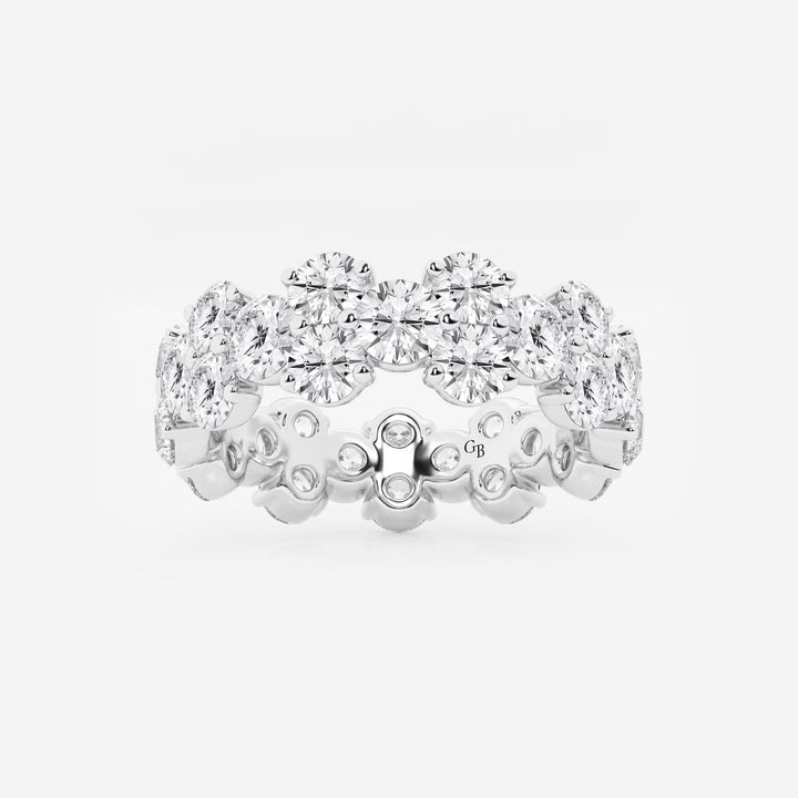 Floréa Garland Round Lab-Grown Diamond Eternity Band
